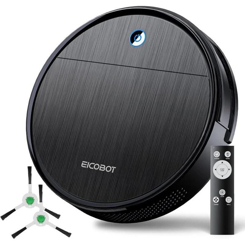 EICOBOT Robot Vacuum Cleaner: Powerful Suction, Slim Design, and Extended Runtime