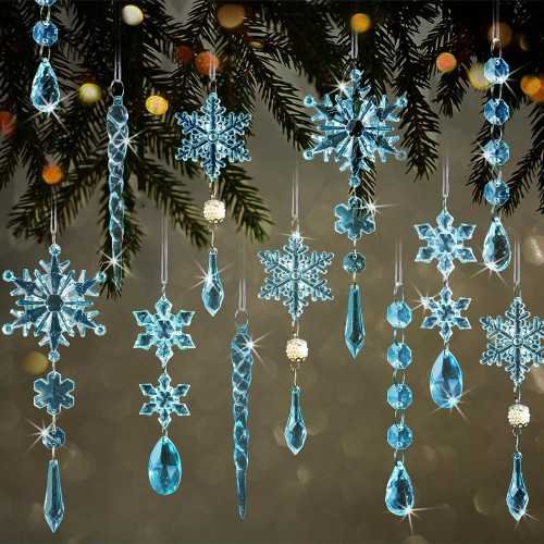 18ct Crystal Christmas Ornaments | TekChoice Electronics