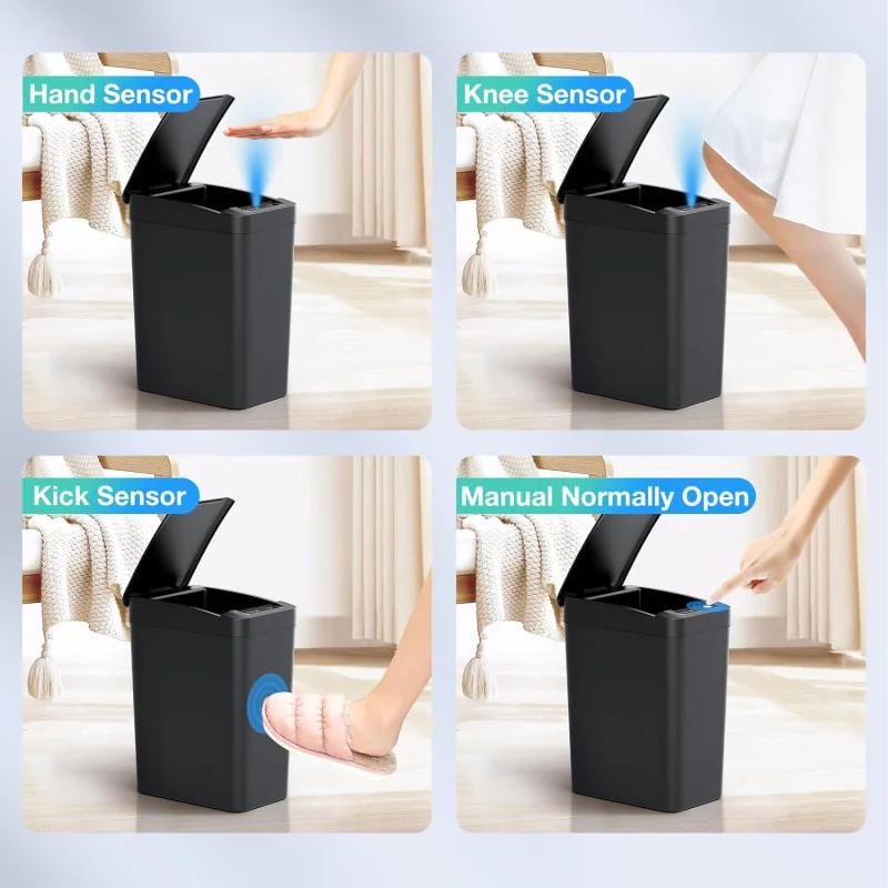 Automatic Smart Motion Sensor Touchless Garbage Can