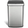 13 Gallon Automatic Touchless Motion Sensor Oval Trash Can