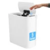 5 Gallon Touchless Motion Sensor Bathroom Trash Can