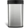 Rectangular Trash Can, 13 Gallons, Black Trim, w/ Automatic Touchless Motion Sensor