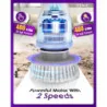 Electric Spin Scrubber Equipped w/ 7 Replacement Brush Heads & Adjustable Extension Arm