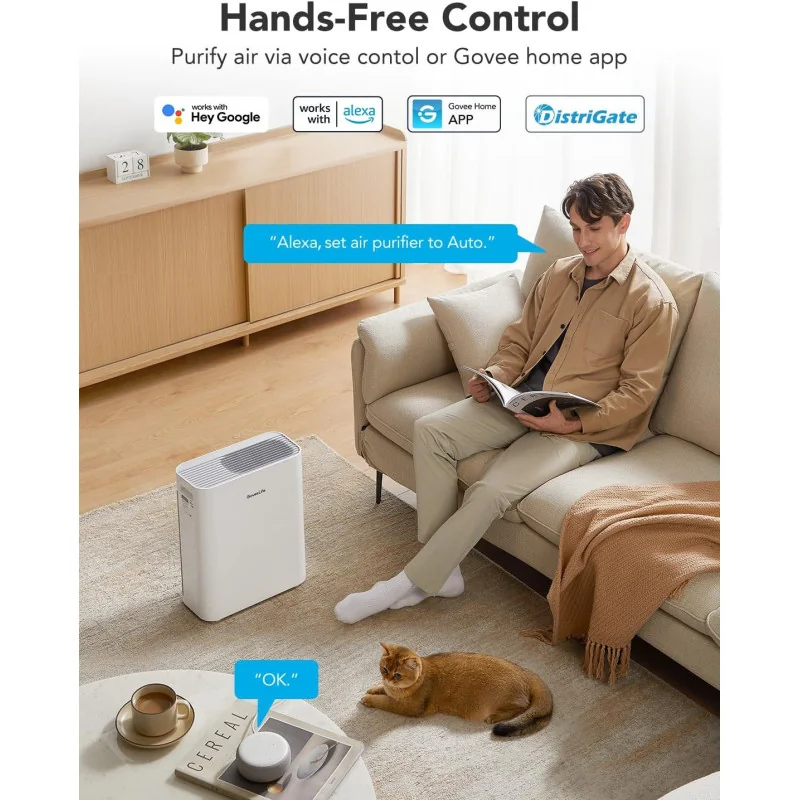 Govee Life Smart Air Purifiers for Large Rooms