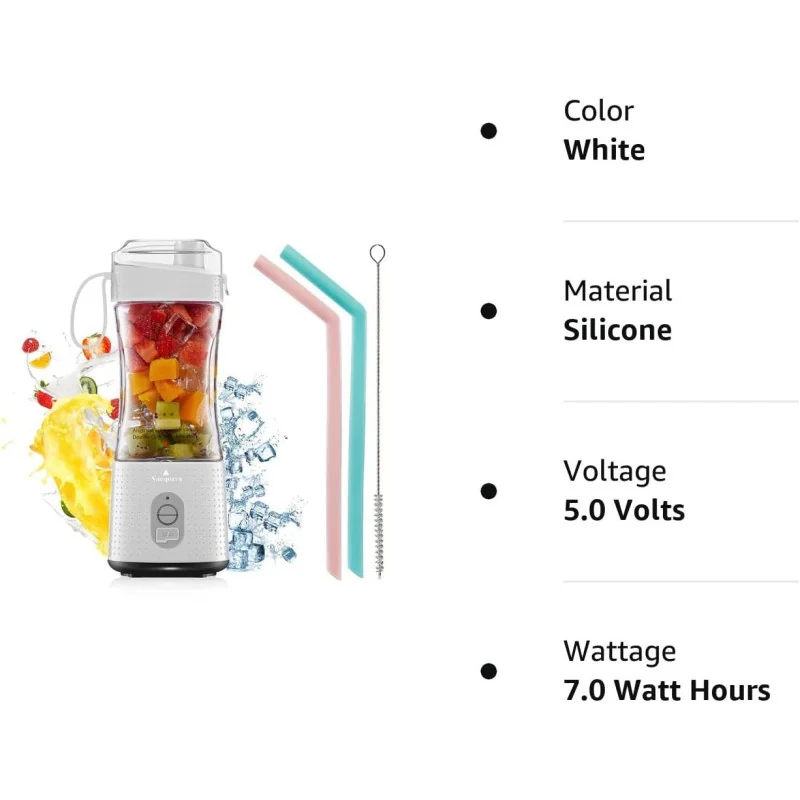 USB Rechargeable Smoothie Portable Blender Cup