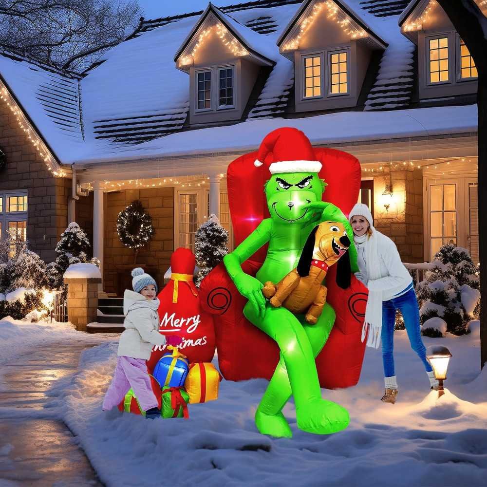 6 FT Christmas Inflatable with Built-in LED Lights | TekChoice Electronics