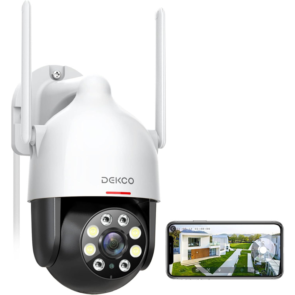 DEKCO 2K Security Camera Outdoor