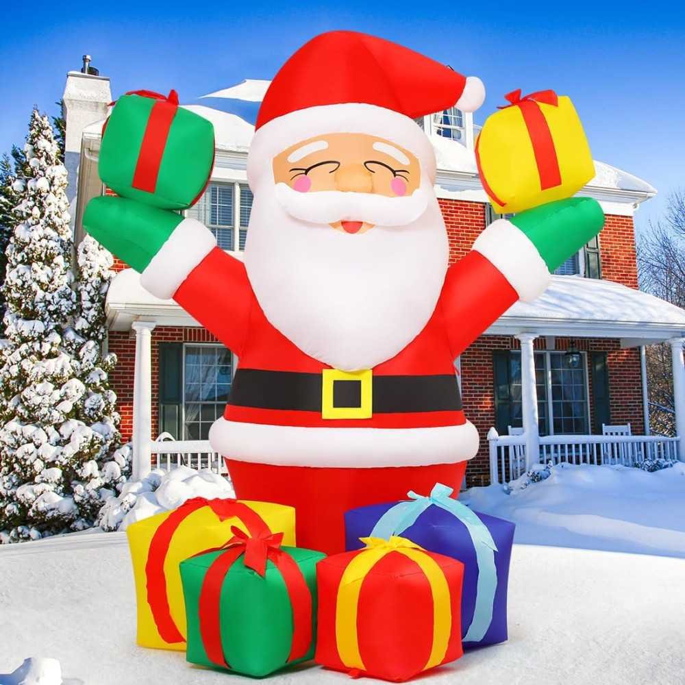 6 FT Smiling Santa Inflatable