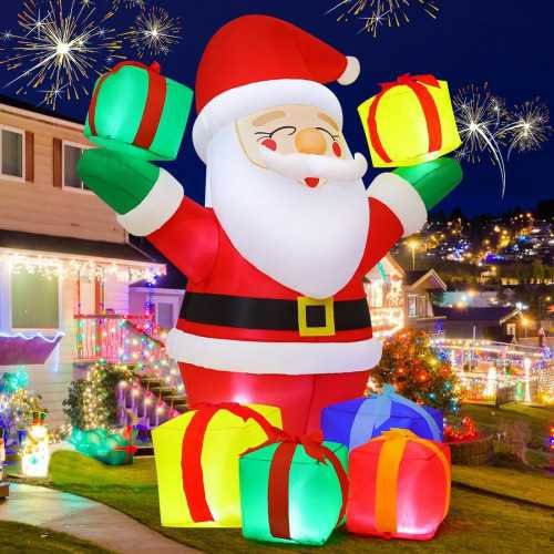 6 FT Smiling Santa Inflatable