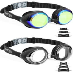 Speedo Women's Swim Goggles: Mirrored Vanquisher 2.0