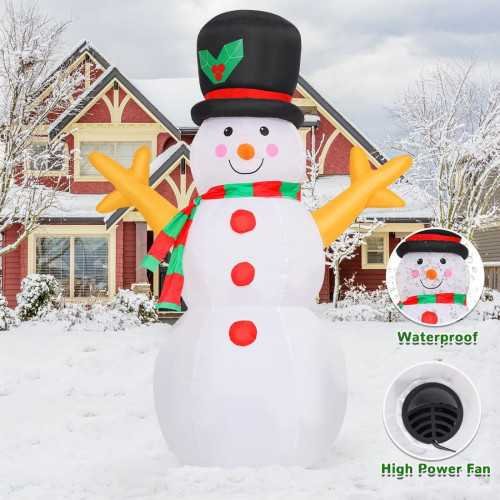 5 FT Christmas Snowman Inflatable Decoration | TekChoice Electronics