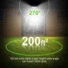 120 LED Solar Security Motion Sensor Wall Lights – Perfect for Garden, Patio, and Yard (2 Pack)