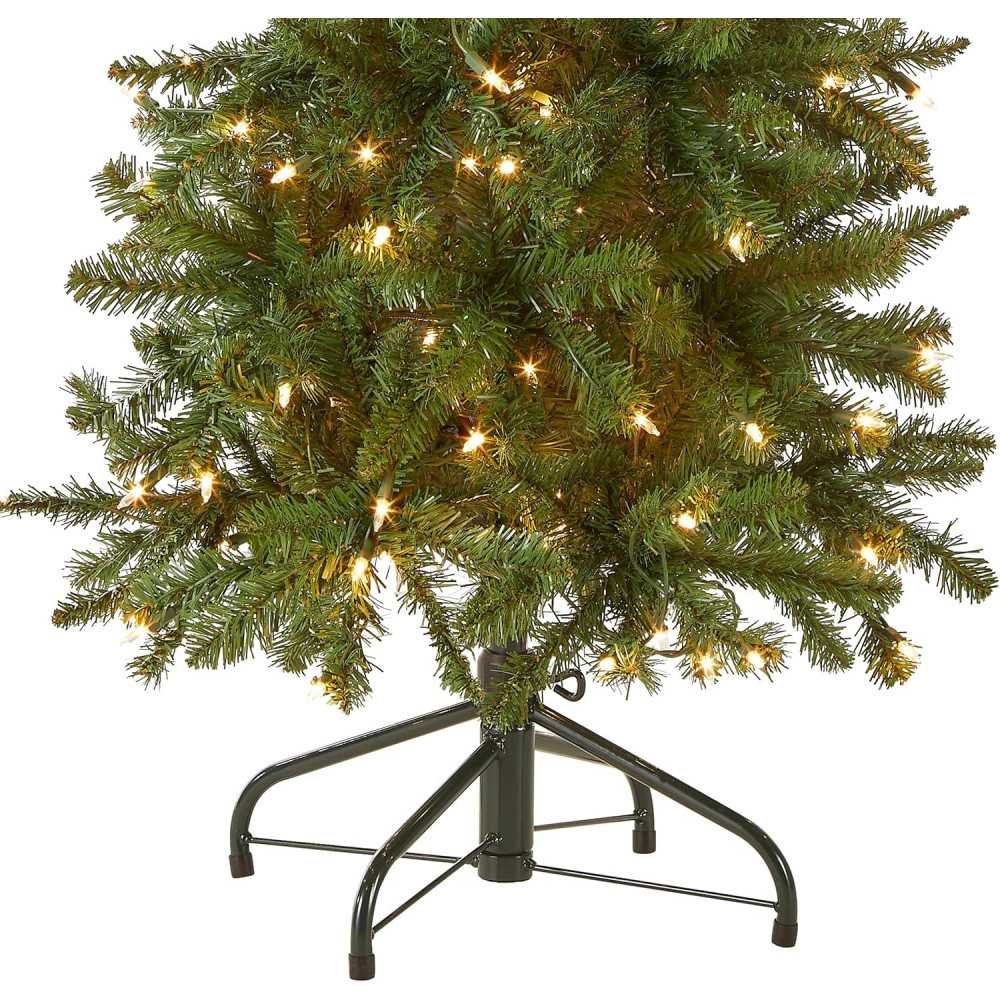 Kingswood Fir Artificial Christmas Tree with White Lights and Stand | TekChoice Electronics