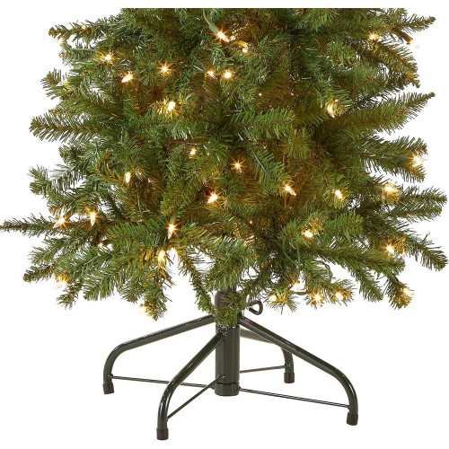 Kingswood Fir Artificial Christmas Tree with White Lights and Stand | TekChoice Electronics