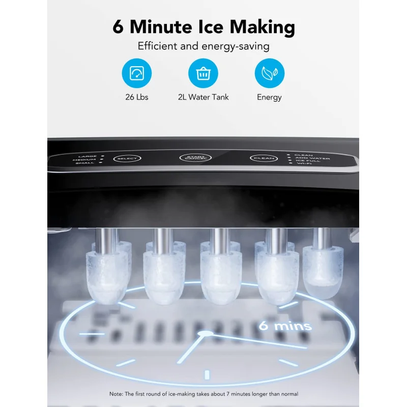 GoveeLife Smart Ice Maker for Effortless Ice Making
