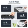 Stainless Steel Ice Maker Countertop