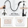 Touchless Faucet w/ Pull Down Sprayer & Soap Dispenser