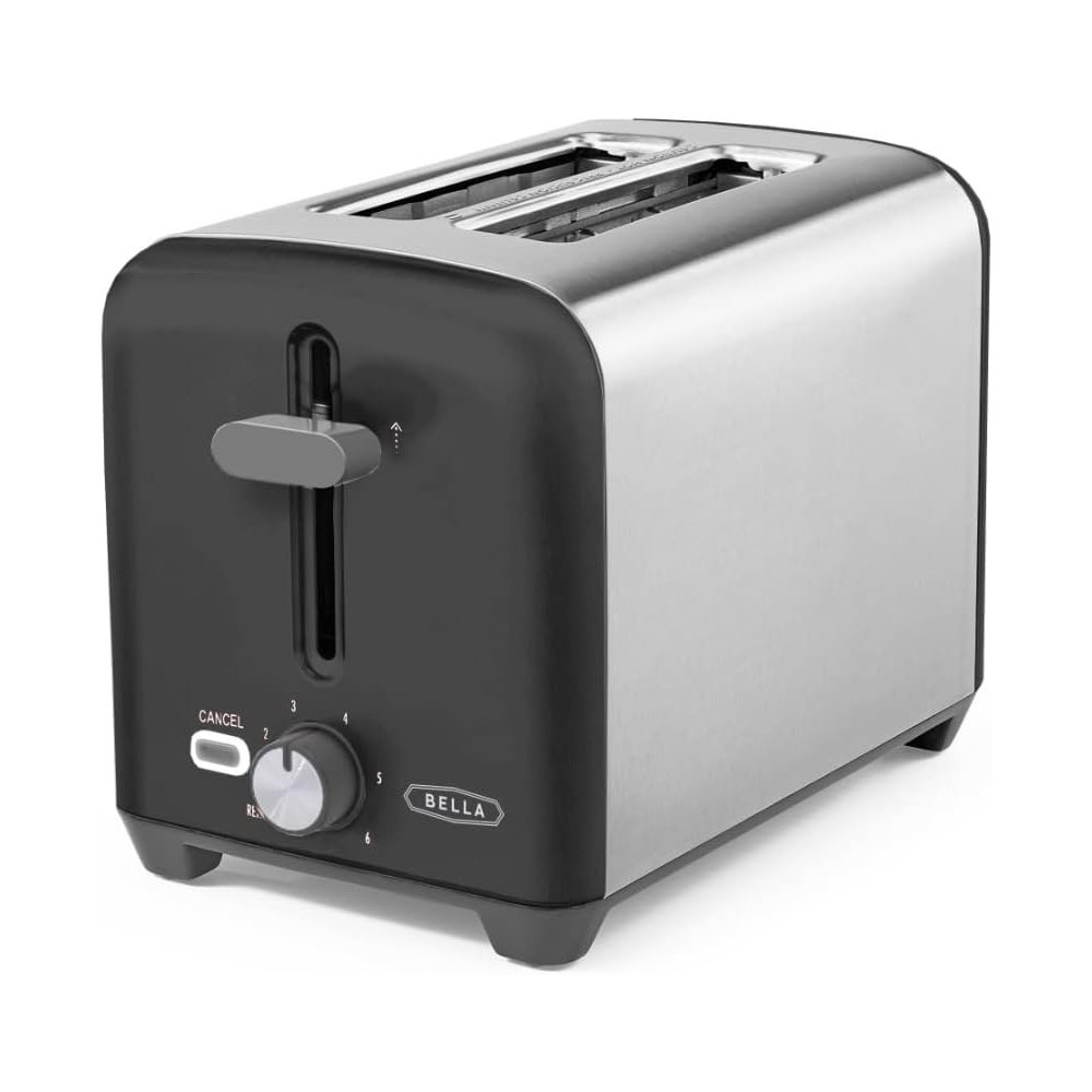 BELLA Toaster w/ Extra Wide Slots and Smart Features