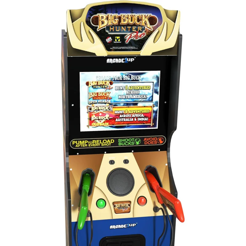 Arcade1Up's Big Buck Hunter Pro Deluxe Arcade Machine