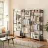 Bookcase w/ Multiple Open Display Shelves