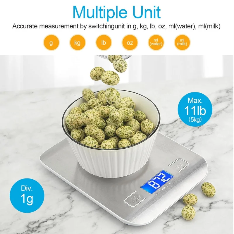 Digital Food Scales and Weight Measurement Tools