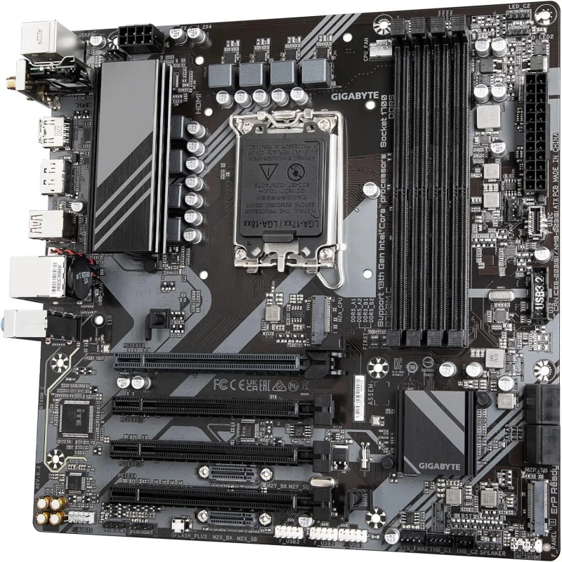 GIGABYTE B760M C Motherboard w/ DDR5 and PCIe 4.0 Technology