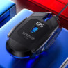 6-Button Wired Gaming Mouse w/ Customizable DPI and LED Lighting