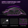 Wired RGB Gaming Mouse w/ Customizable Features and Ergonomic Design