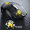 4800DPI Adjustable 6-Button Ergonomic Wired / Wireless Optical Mouse for PC and Laptop