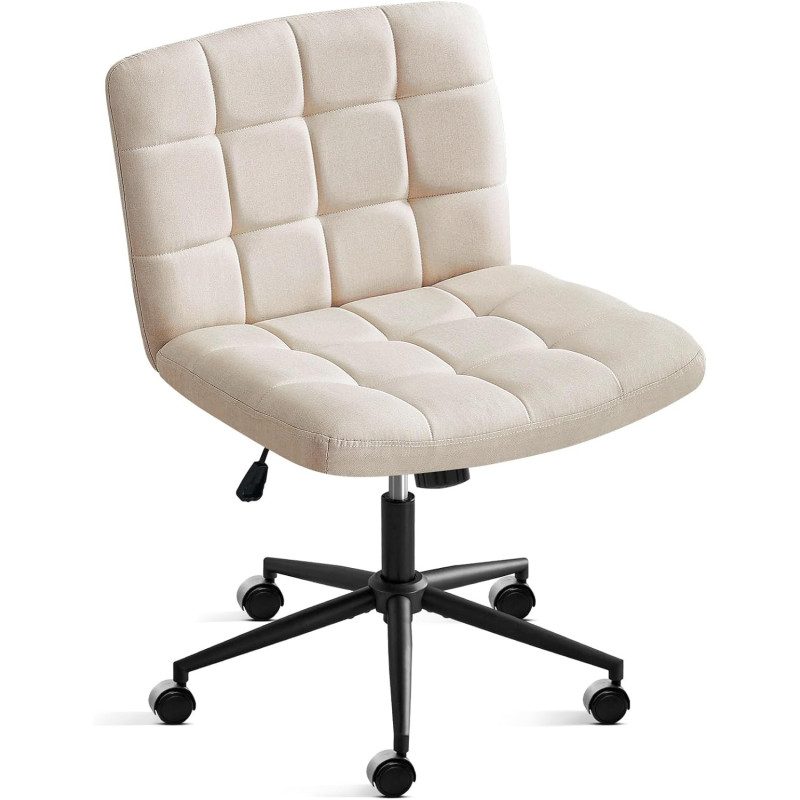 Executive Leather Office Chair - Ergonomic, Adjustable Lumbar Support