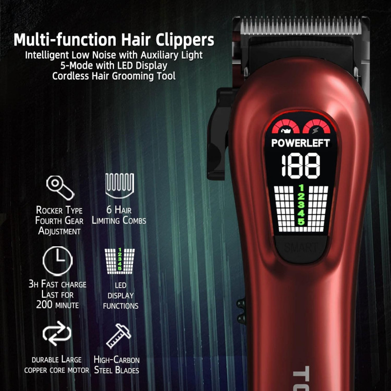 Cordless and Corded Hair Clippers