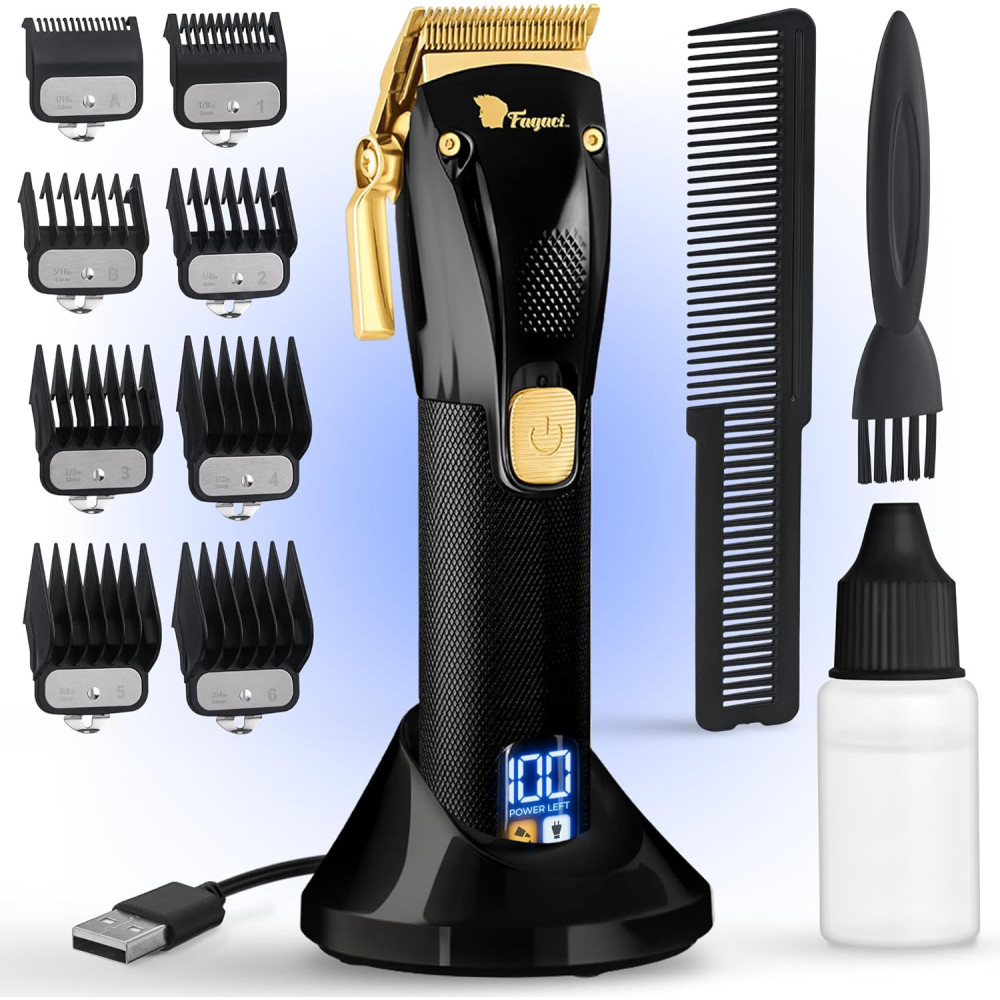 Turbo Power Cordless Hair Clippers for a Professional Cut Every Time