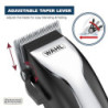 Wahl Home Haircutting Clippers Kit w/ Precision Taper Lever and Color-Coded Guards