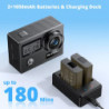 AKASO Brave 4 - 4K 30fps 20MP WiFi Action Camera