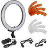 18 in Dimmable Ring Light Kit for YouTube, TikTok, and Photography