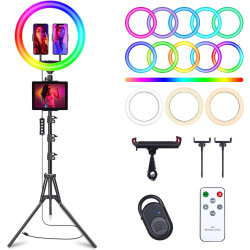 Selfie Ring Light and Tripod Stand Combo