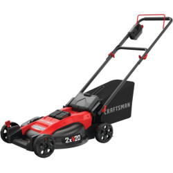 Greenworks 40V Cordless Lawn Mower w/ 75+ Compatible Tools, (2) Batteries, and Rapid Charger