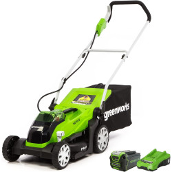 LawnMaster 20VMWGT Mower & Trimmer Set w/ Powerful Batteries & Charger