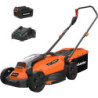 Maxlander's 13 / 15 / 17 in Cordless Electric Lawn Mower w/ Brushless Motor and Dual Batteries