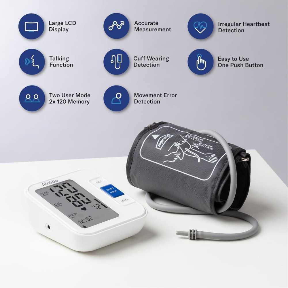 Automatic Blood Pressure Monitor for Home Use | TekChoice Electronics