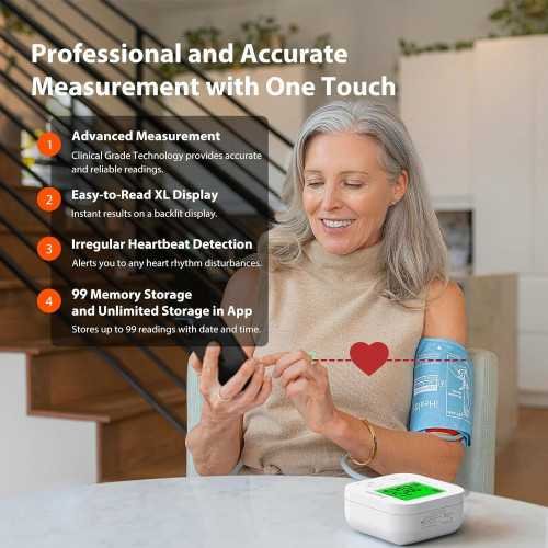 Track Smart Upper Arm Blood Pressure Monitor