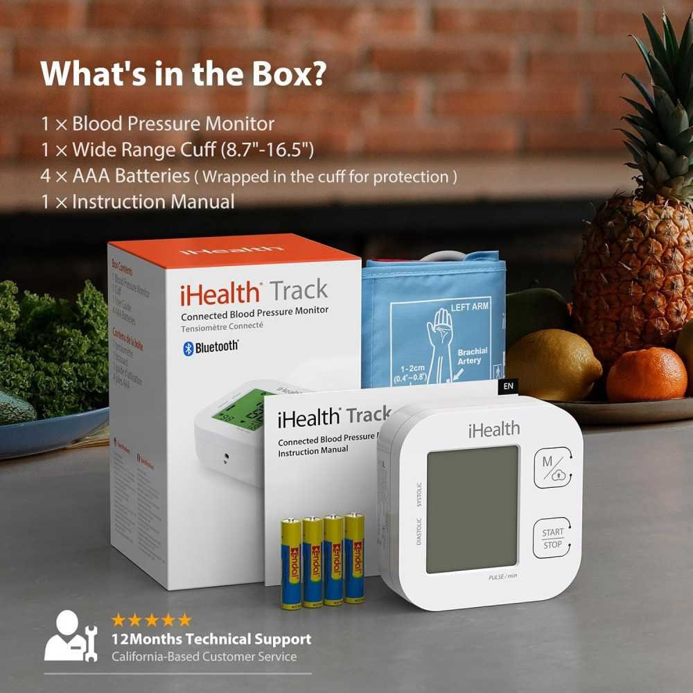 Track Smart Upper Arm Blood Pressure Monitor