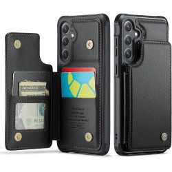 Samsung Galaxy S24 Wallet Case w/ RFID Blocking and Kickstand