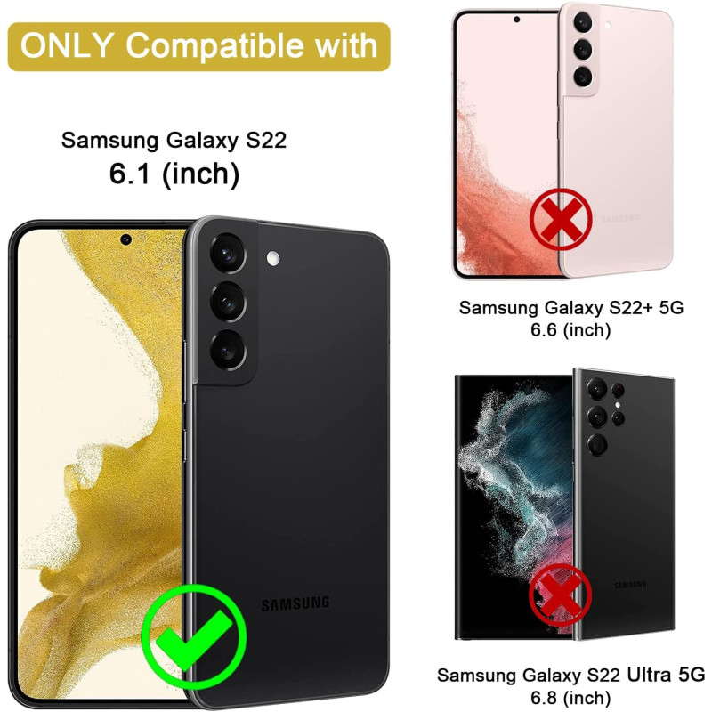 Samsung Galaxy S22 / S24 Plus & Ultra Case w/ Screen Protector