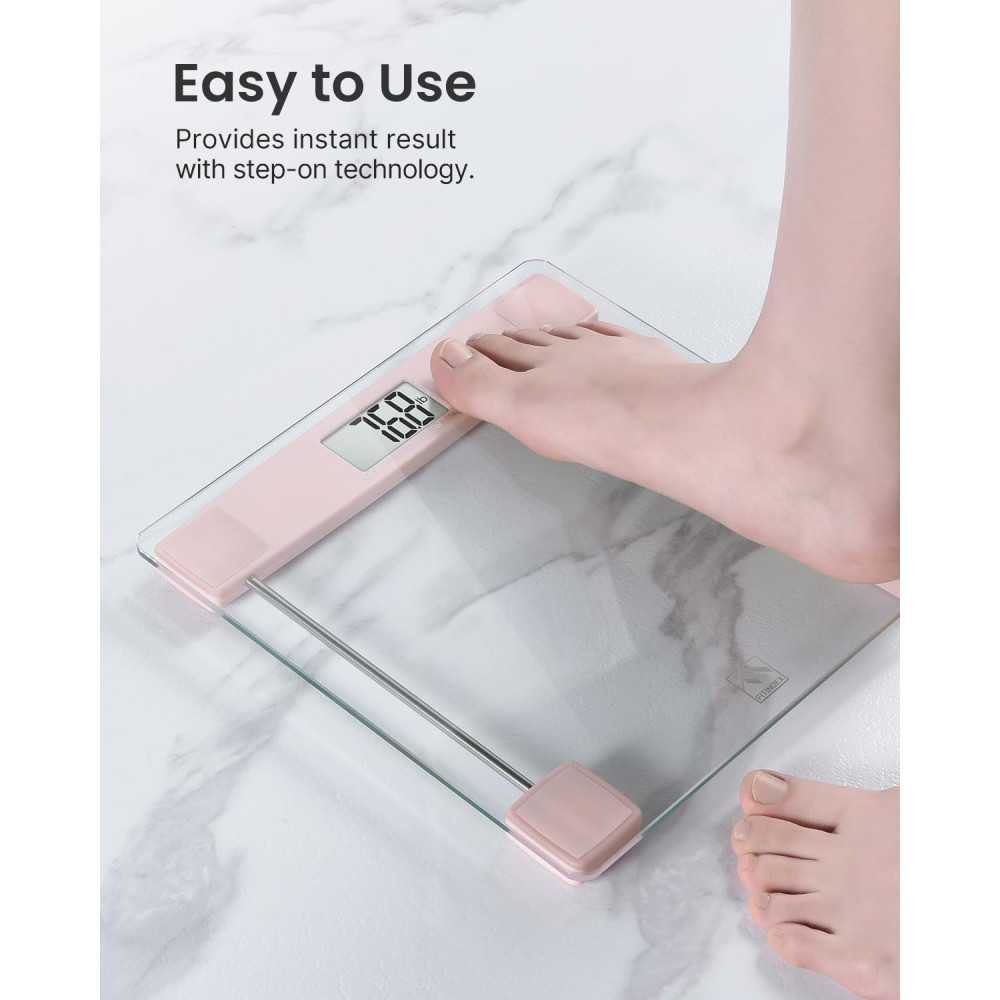 Digital Bathroom Scale with Crystal-Clear Display and Modern Design | TekChoice Electronics