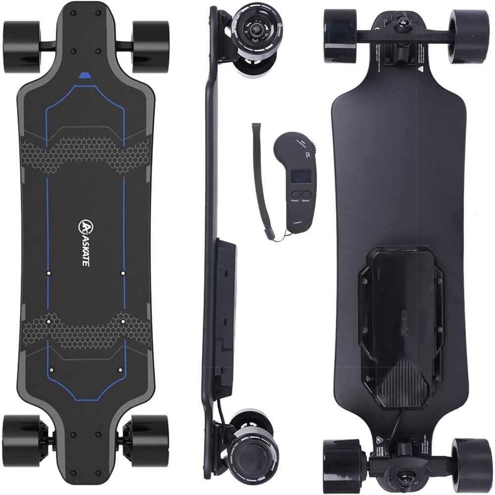 350W Brushless Electric Skateboard - Customize with DIY Stickers