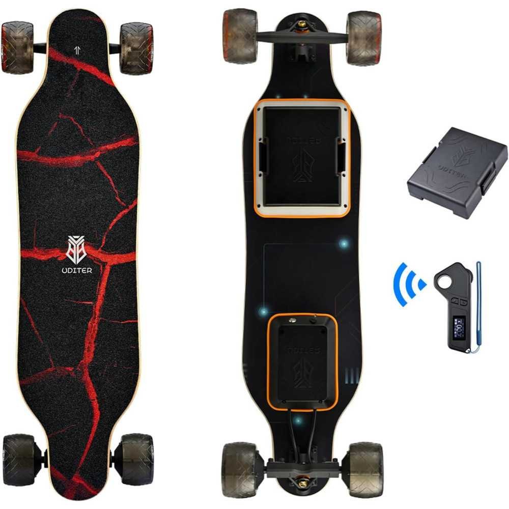 350W Brushless Electric Skateboard - Customize with DIY Stickers