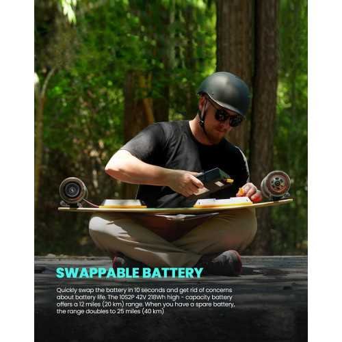 S3 Electric Longboards with Swappable Batteries for Ultimate Performance