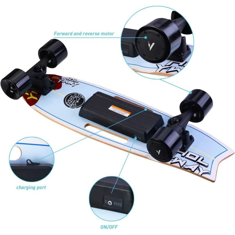 Electric Skateboard with Remote Control - High Speed, Long Range, and Endless Adventure