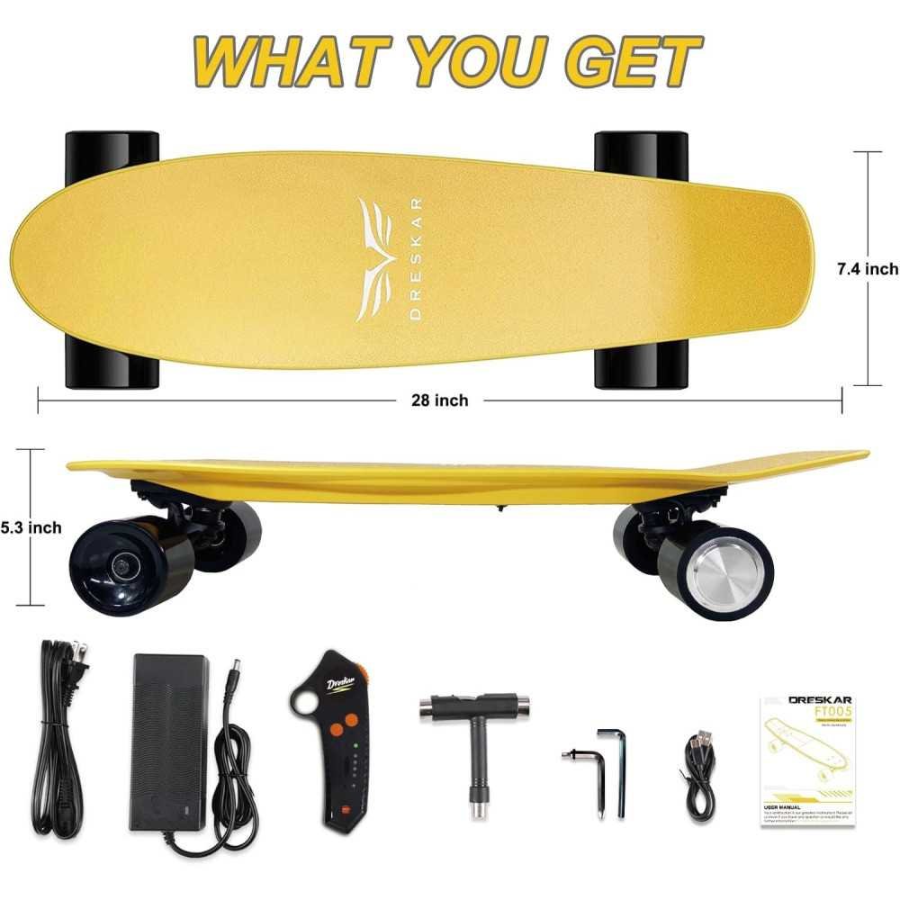 Electric Longboard Cruisers with Remote Control for Riders